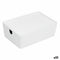 Opstapelbare opbergbox Confortime Met deksel 26 x 17,5 x 8,5 cm (10 Stuks)