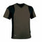 Uniseks T-Shirt met Korte Mouwen Cofra Java Bruin Maat S