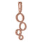 Hanger Dames Folli Follie 3P17S001RC (3 cm)