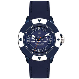 Horloge Uniseks Light Time POKER (Ø 41 mm)