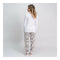 Pyjama Looney Tunes Grijs Vrouw Maat XS