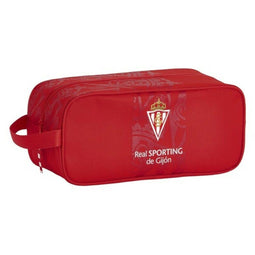 Reisschoenenrek Real Sporting de Gijón Rood 34 x 15 x 14 cm