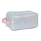 Reisschoenenrek Benetton Silver Gestoffeerd Zilverkleurig 29 x 15 x 14 cm