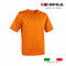 Heren-T-Shirt met Korte Mouwen Cofra Zanzibar Oranje Maat L