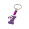 Sleutelhanger Brief I Kleur Roze
