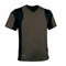 Uniseks T-Shirt met Korte Mouwen Cofra Java Bruin Maat L