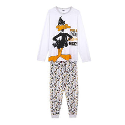 Pyjama Looney Tunes Grijs (Volwassenen) Mannen Maat S