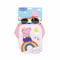 Set van pet en zonnebril Peppa Pig Roze (51 cm) 2 Onderdelen