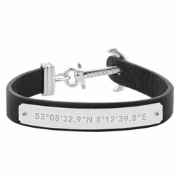 Armband Heren Paul Hewitt PH-MSC-S-B Leer Afmeting 19,5 cm