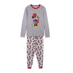 Pyjama Minnie Mouse Grijs Vrouw Maat XS