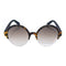 Zonnebril Dames Italia Independent 0907-ZEB-044