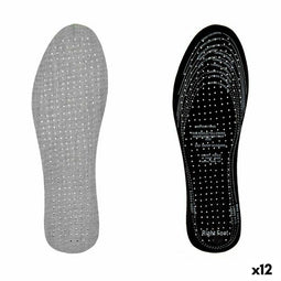 Sjablonen Extra Fresh Zwart Grijs Katoen Latex 9,5 x 30 cm (12 Stuks)