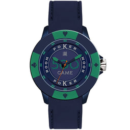 Horloge Uniseks Light Time POKER (Ø 41 mm)