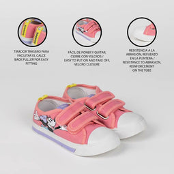 Casual Kindersneakers Minnie Mouse Roze Schoenmaat 27