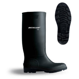 Regenlaarzen Dunlop Zwart Polyester PVC Maat 36