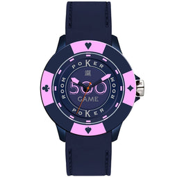 Horloge Uniseks Light Time POKER (Ø 41 mm)