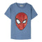 T-Shirt met Korte Mouwen voor kinderen Spider-Man Blauw Maat 7 Jaar