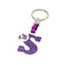 Sleutelhanger Brief S Kleur Roze