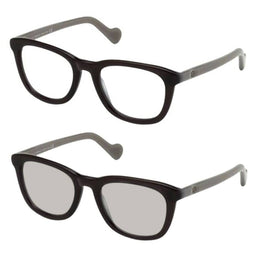 Zonnebril Heren Moncler PHOTOCHROMIC TRANSPARENT GRAY WITH MEDIUM GRAY