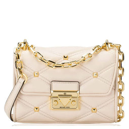 Handtas Dames Michael Kors 35F2GNRC6I-LT-CREAM Wit 19 x 13 x 8 cm