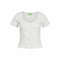 Dames-T-Shirt met Korte Mouwen Jack & Jones Jxlucinda Str Ss Wit Maat S