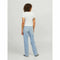 Dames-T-Shirt met Korte Mouwen Jack & Jones Jxlucinda Str Ss Wit Maat S