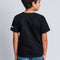 T-Shirt met Korte Mouwen voor kinderen The Mandalorian Zwart Maat 6 Jaar