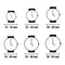 Horloge Dames Folli Follie WF15T013ZSA (Ø 28 mm)