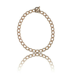 Ketting Dames Time Force 45 cm Kleur Brons