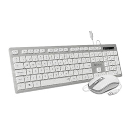 Toetsenbord en muis Subblim SUBKBC-CEKE60 Qwerty Spaans