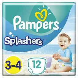 Wegwerpluiers Pampers 3-4 (12 Stuks)