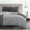 Noorse hoes HOME LINGE PASSION NEWSPAPER Grijs 220 x 240 cm
