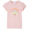 Kindershirt 140 lichtroze