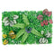 Hek met kunstplanten24 st 40x60 cm groen