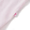 Kindershirt met kapmouwen 128 zachtroze