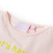 Kindershirt 128 zachtroze