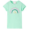 Kindershirt 116 felgroen