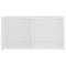 Tv-meubel 72x35x36,5 cm bewerkt hout wit