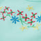 Kindershirt 104 lichtzeeblauw