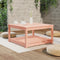 Tuintafel 82,5x82,5x45 cm massief douglashout