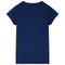 Kindershirt met hondenprint 116 marineblauw