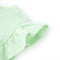 Kindershirt met ruches aan de mouwen 92 zachtgroen