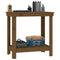 Werkbank 80x50x80 cm massief grenenhout honingbruin