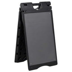 Sandwichbord 45x7x84,5 cm HDPE zwart