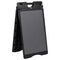 Sandwichbord 45x7x84,5 cm HDPE zwart