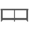 Werkbank 180x50x80 cm massief grenenhout grijs