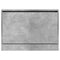 Schoenenkast 80x21x57 cm bewerkt hout betongrijs