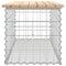 Tuinbank Schanskorfontwerp 103x44x42 cm massief grenenhout