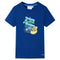 Kindershirt 116 donkerblauw