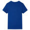 Kindershirt 116 donkerblauw